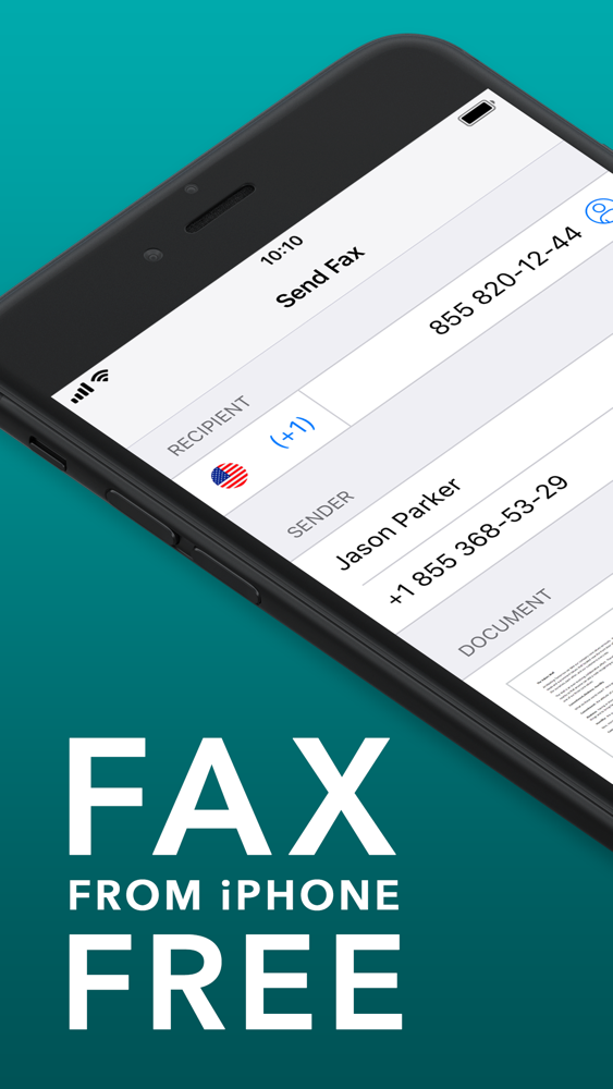 FAX FREE: Send Fax from iPhone App for iPhone - Free ...