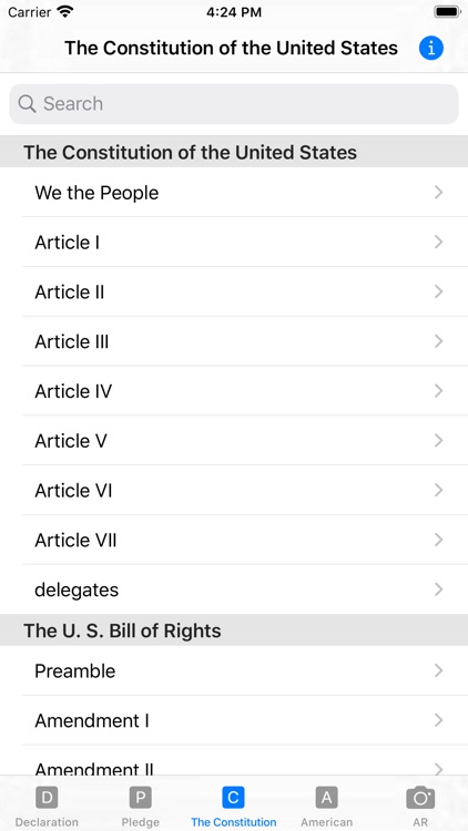 our Constitution screenshot-4