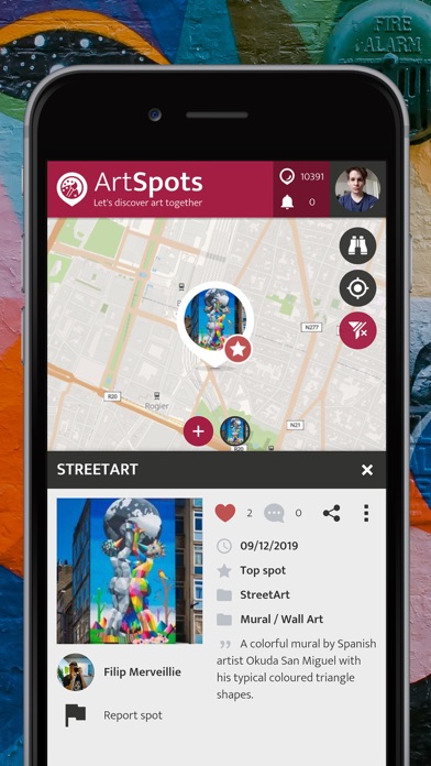 ArtSpots - let's discover art screenshot 3