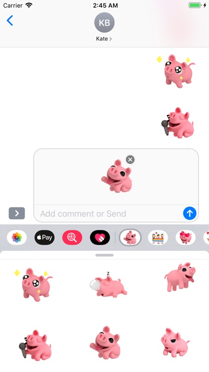 Piggy Bang Cutest Sticker Pack