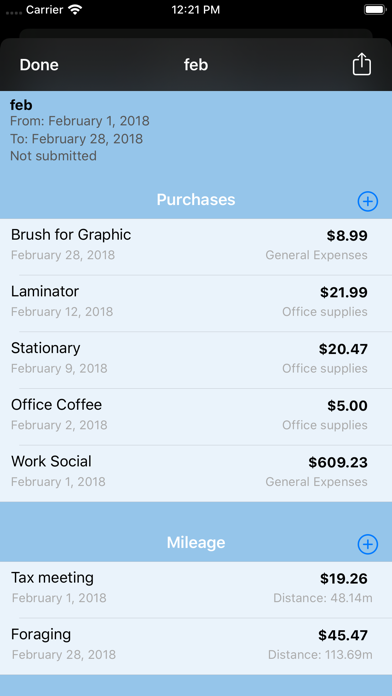 How to cancel & delete My Business Expenses from iphone & ipad 3