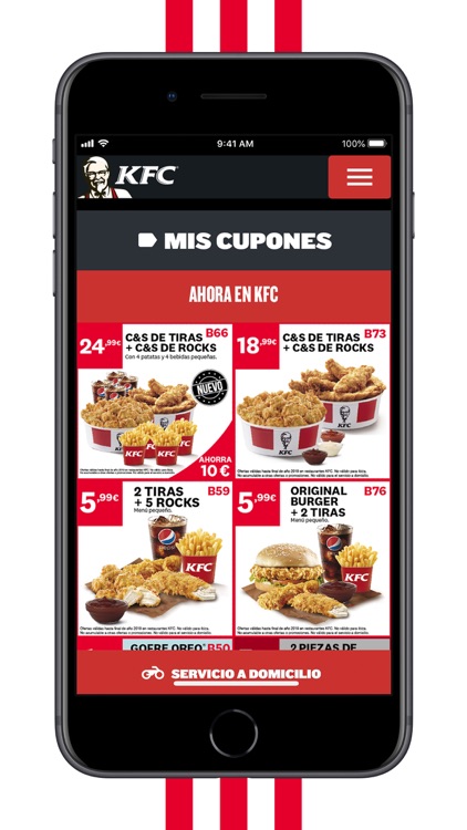 KFC España - Ofertas