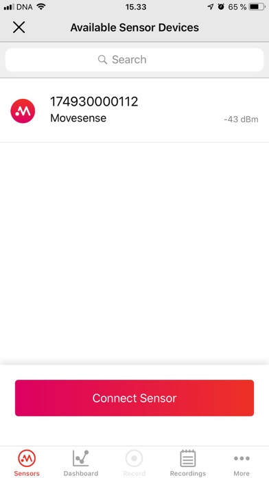 Movesense Showcase screenshot 2