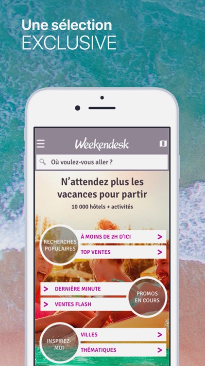 Weekendesk | Hôtel + Activités