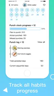 daily planner- habit tracker iphone screenshot 2