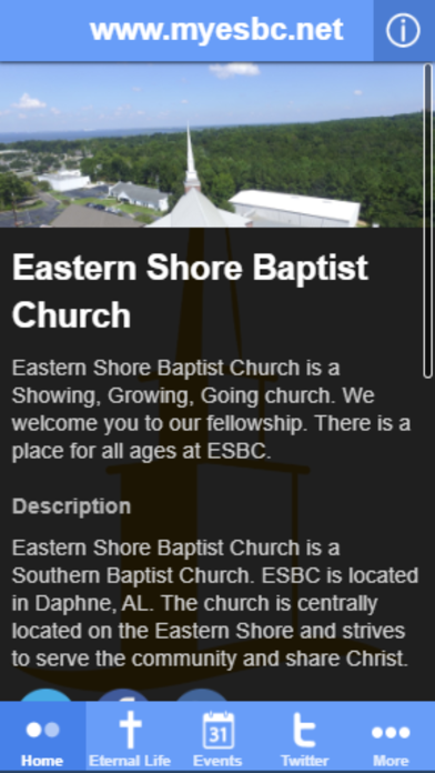 How to cancel & delete Eastern Shore Baptist Church from iphone & ipad 1