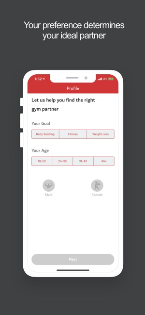 SpoTr - Gym Partner Finder