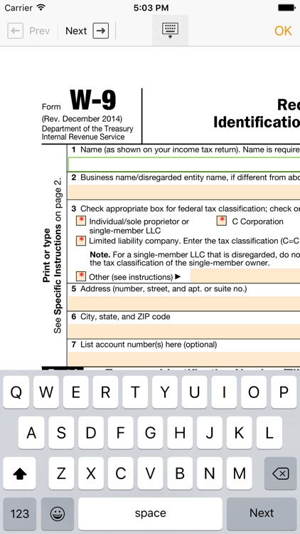 Form Filler: fill & sign forms screenshot-2