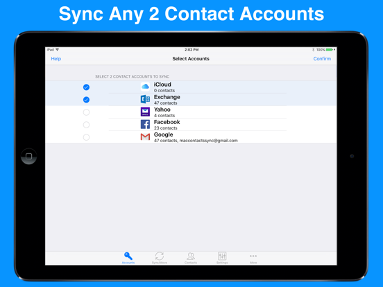 Contact Mover & Account Sync screenshot