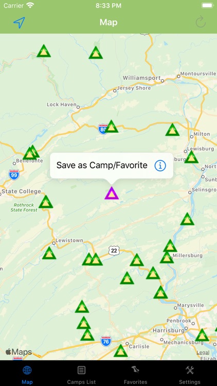 Pennsylvania – Camping & RVs screenshot-4