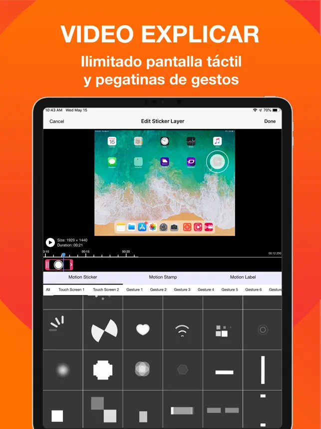Captura 2 Record.TV Grabador de pantalla iphone