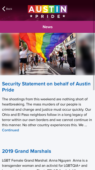 Austin Pride Official screenshot 3