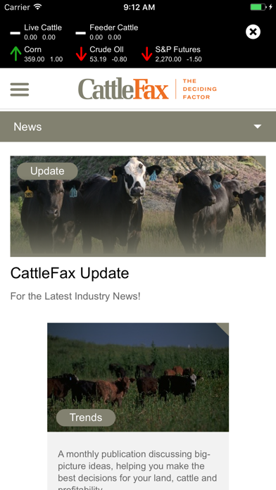 How to cancel & delete CattleFax from iphone & ipad 1