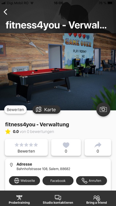 fitness4you bodensee screenshot 2