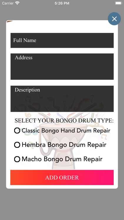 Bongo Drums Repair Customer screenshot-6