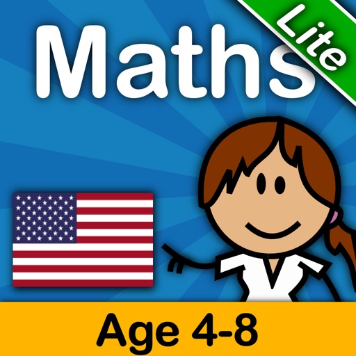 Maths, age 4-8 (US) Lite iOS App
