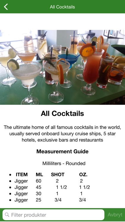 My Cocktail Bar Guide