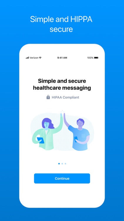 OhMD HIPAA Compliant Texting screenshot-0