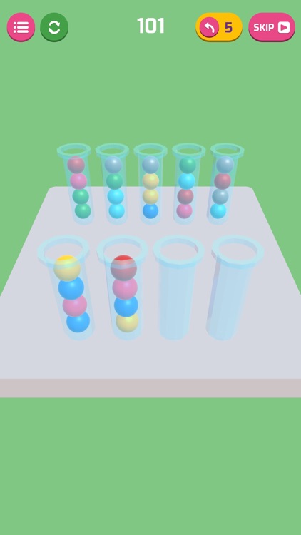 Bubble Sort 3D: Color Puzzle screenshot-3