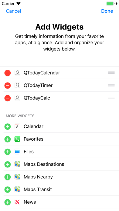 すぐ使える便利セット :QTodayApps screenshot 3