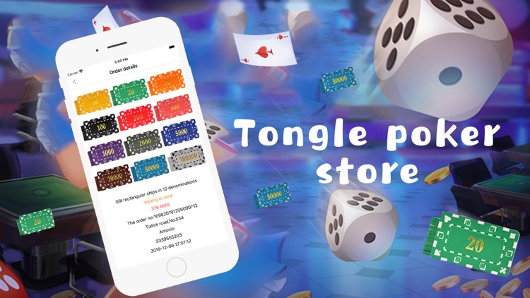 Tongle poker store