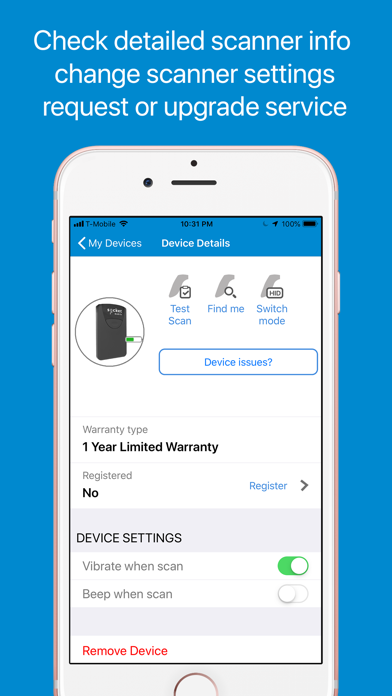 Socket Mobile Companionのスクリーンショット4 Socket Mobile Companionのスクリーンショット4