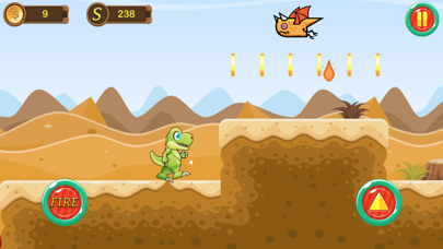 Desert Land Dragon Runner Dash screenshot 3