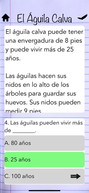 Spanish Comprehension Level 6(圖2)-速報App