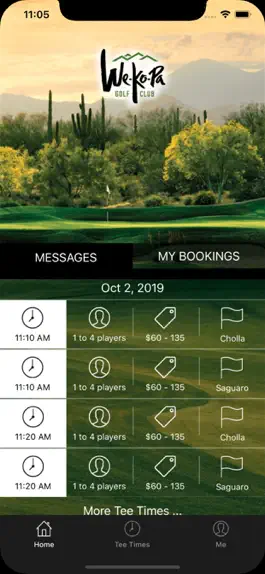 Game screenshot WeKoPa Golf Club Tee Times mod apk