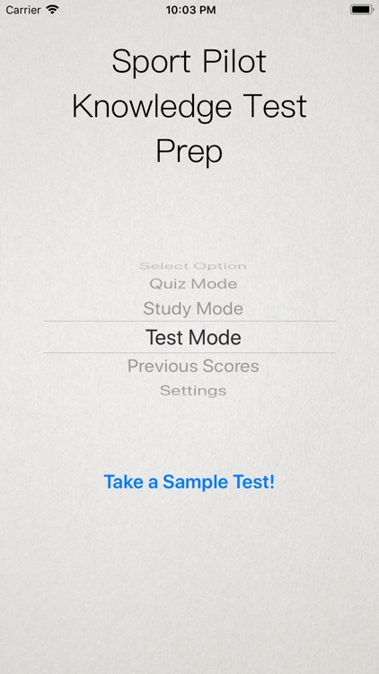 Sport Pilot Airplane Test Prep