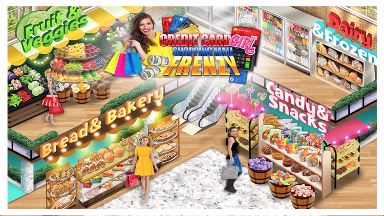 Shopping Mall Credit Card Girl screenshot-4