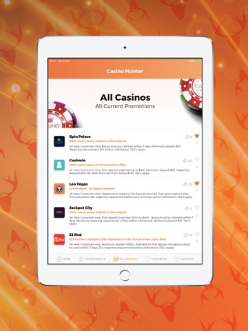 Online Casino Hunter | Bonus screenshot 2