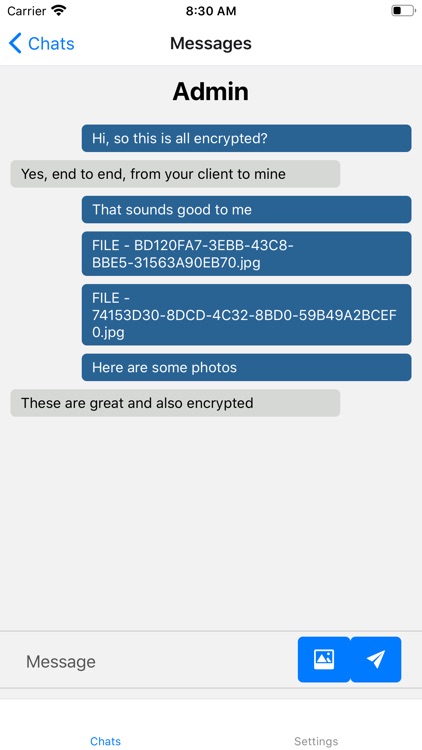 Iron Notice Messenger