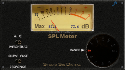 SPL Meter Screenshots