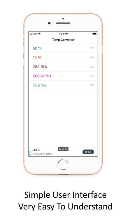 Temperature Converter °C °F K