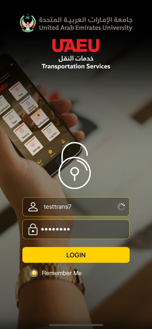 UAEU Transportation Mobile App