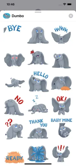 Game screenshot Disney Stickers: Dumbo apk