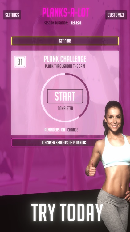 PLANKS-A-LOT! Fitness fun screenshot-7