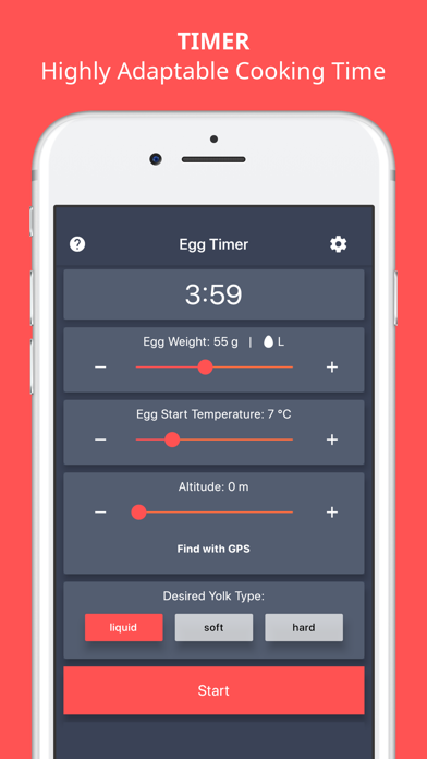 The Perfectly Cooked Egg Timer screenshot 2
