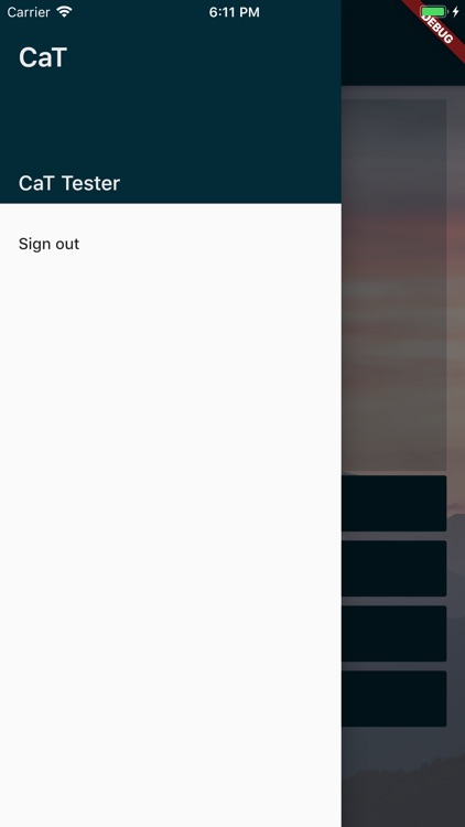 CaT mobile app