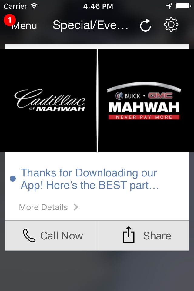 Cadillac of Mahwah DealerApp screenshot 4