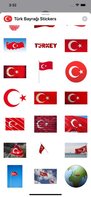 Türk Bayrağı Stickers(圖3)-速報App