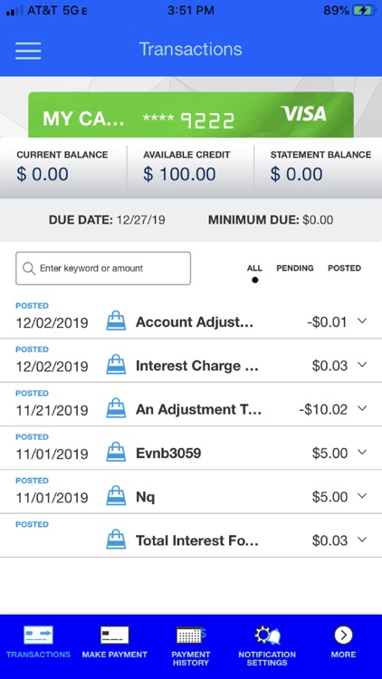 EFCU Credit