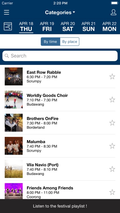 National Folk Festival 2019