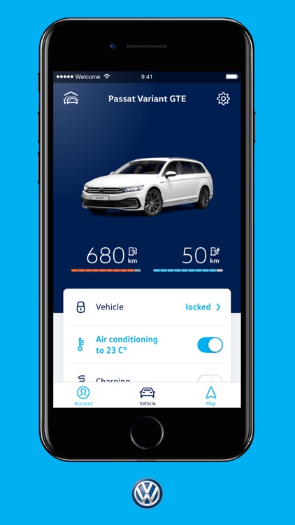 vw we connect id app