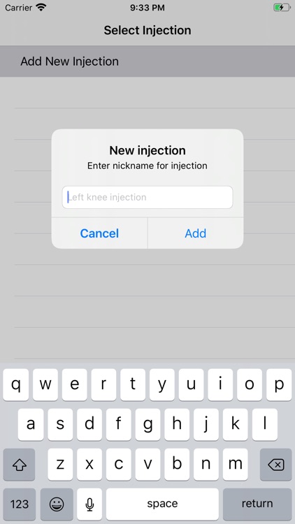 Injection Improvement Monitor