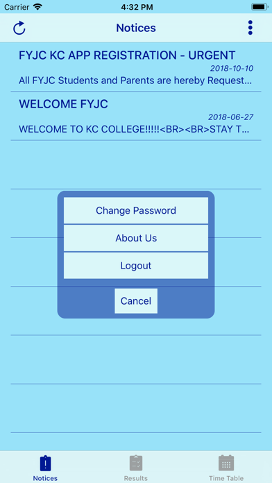 How to cancel & delete KC College Students from iphone & ipad 2