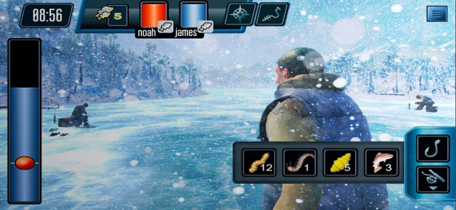 Ice fishing game.Catching carp(圖2)-速報App