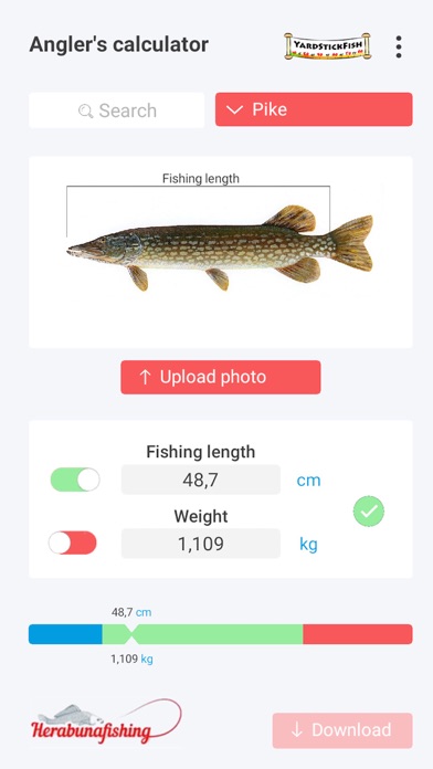 Yardstick Fish screenshot 2