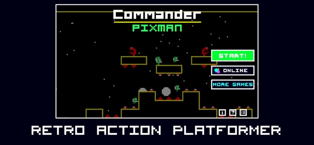 Commander Pixman - First Blood